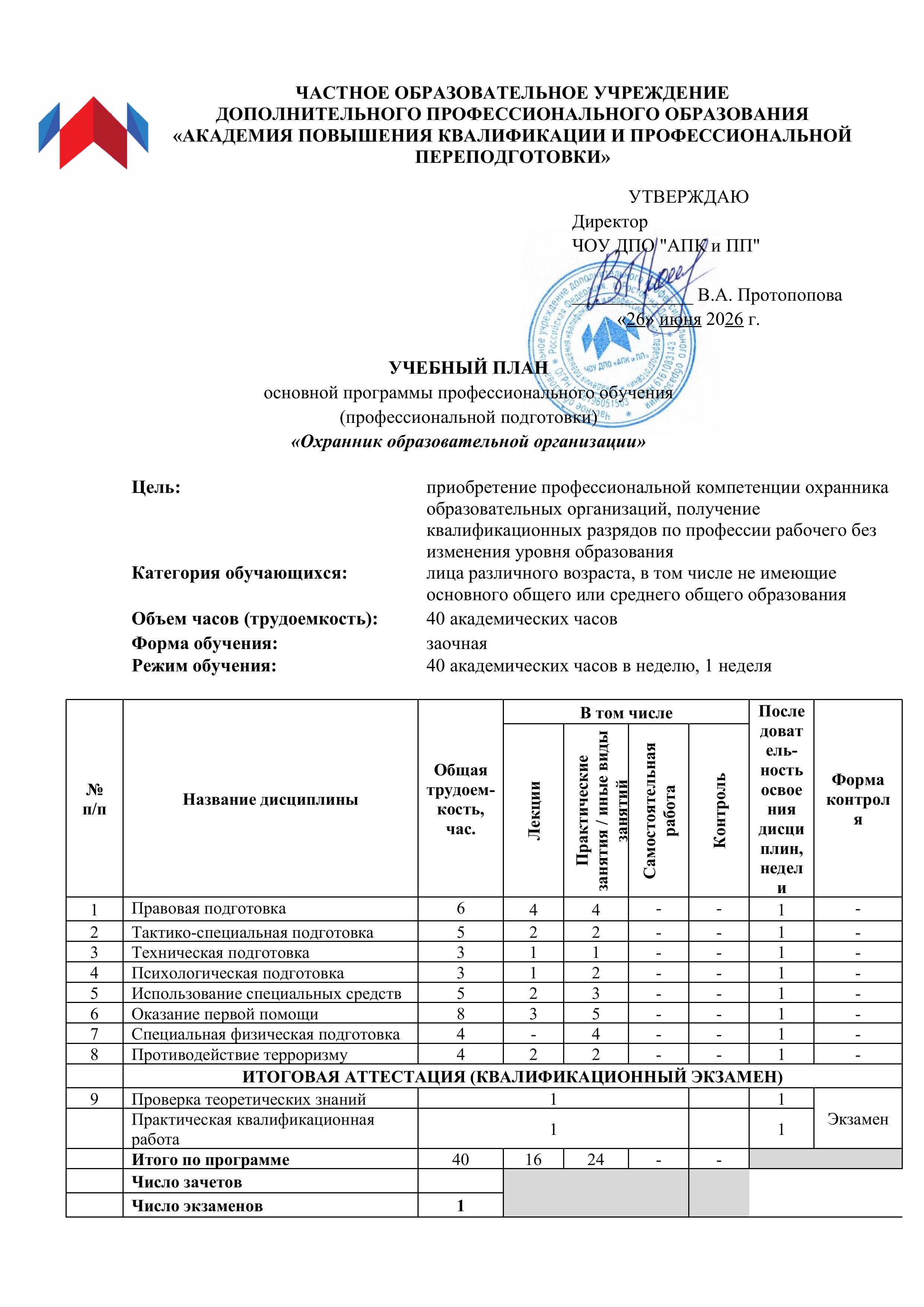Пример документа
