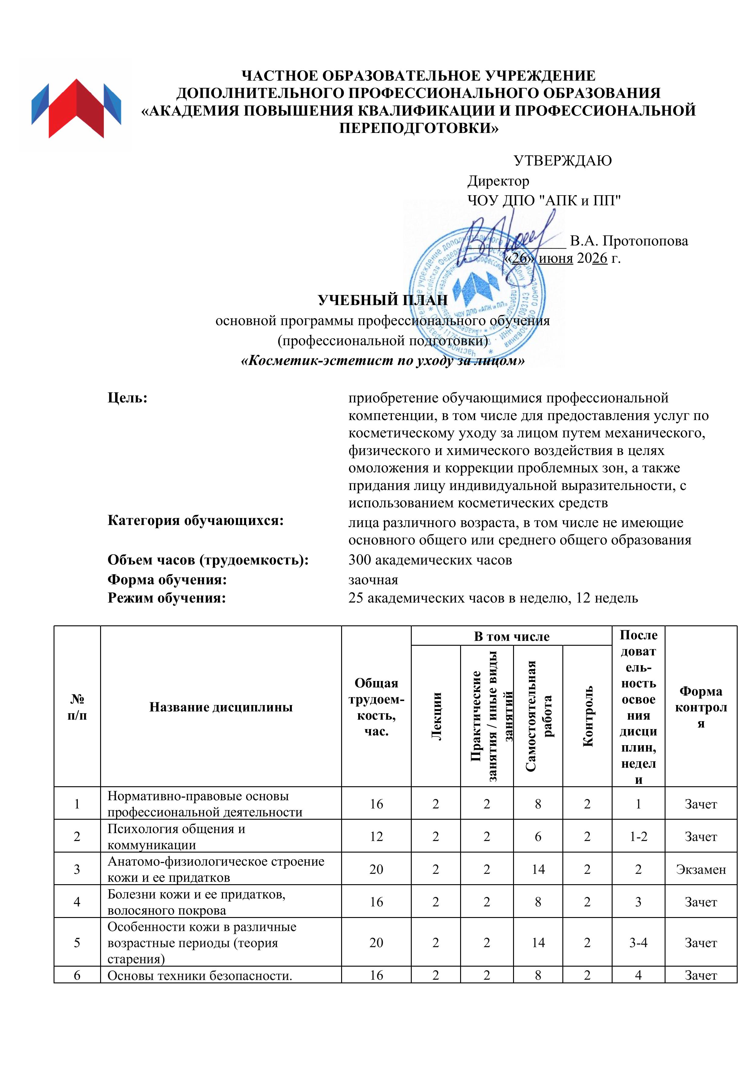Пример документа