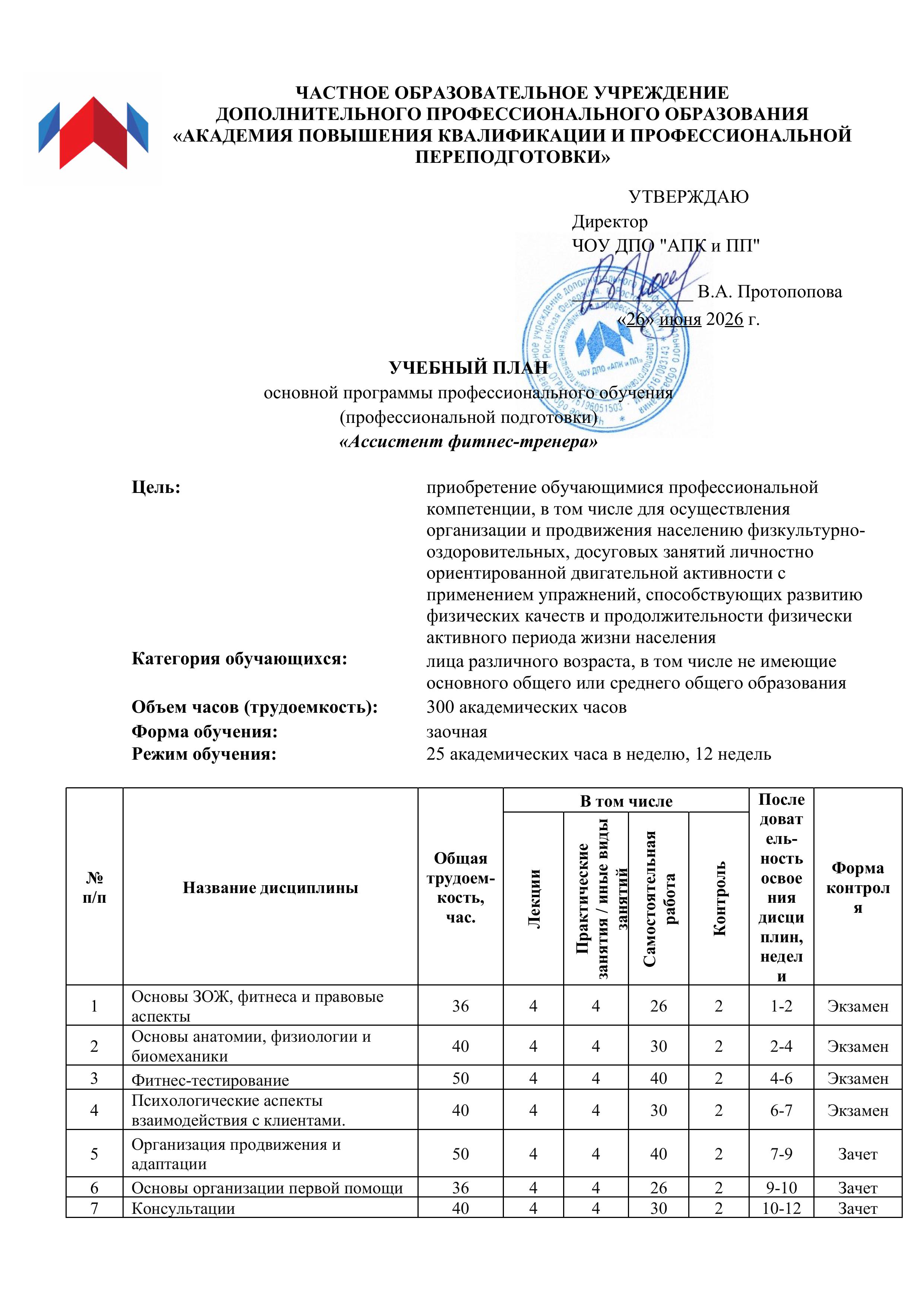 Пример документа