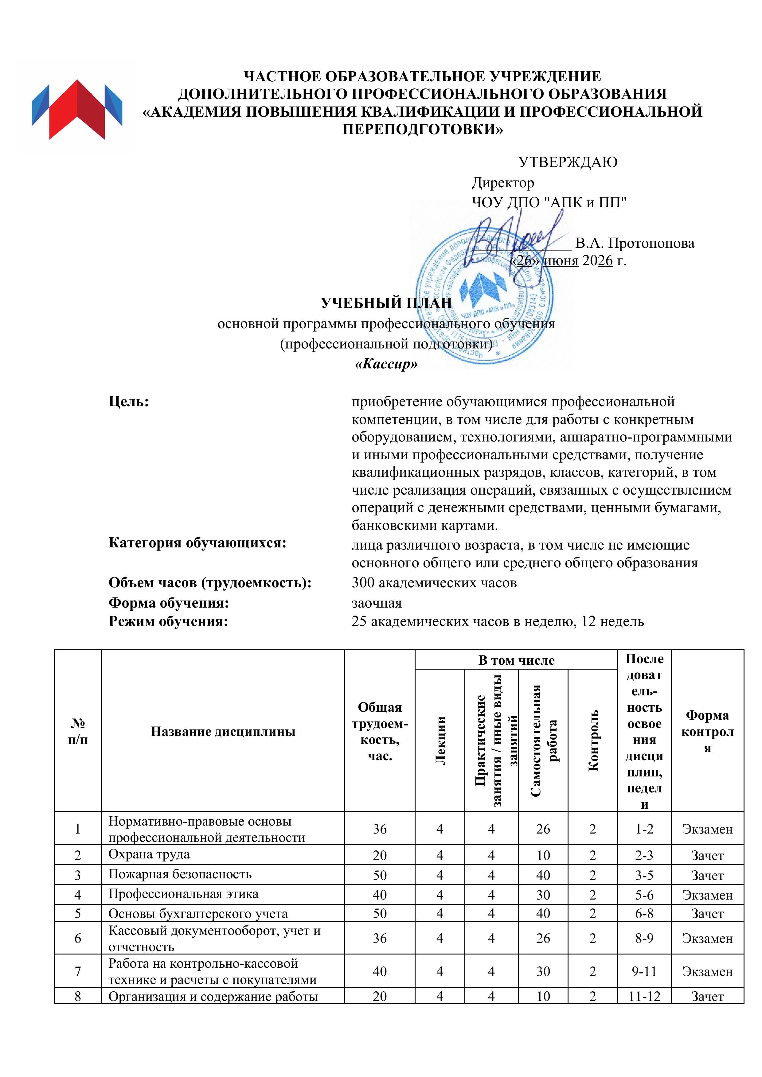 Пример документа